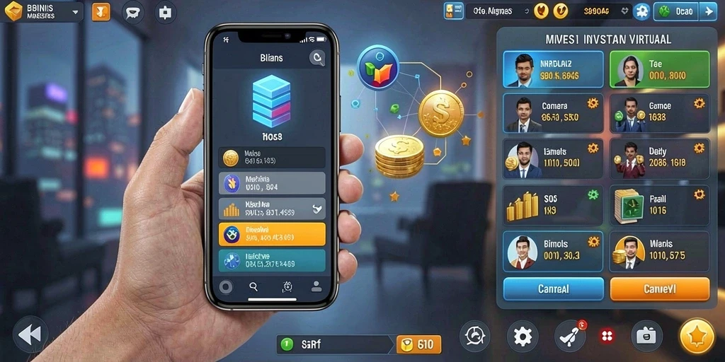 Interaksi dengan pemain lain dalam mode multiplayer.