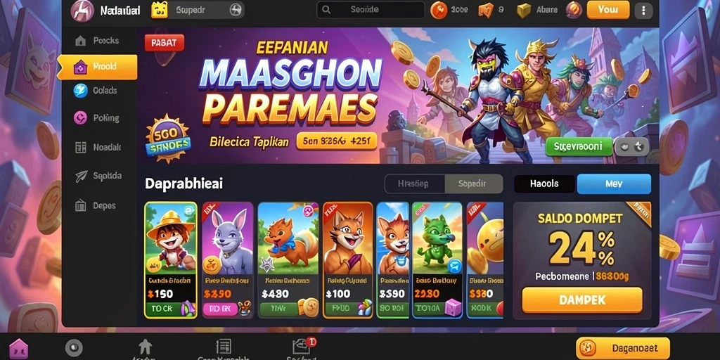 Fitur bonus yang menarik dan menguntungkan.