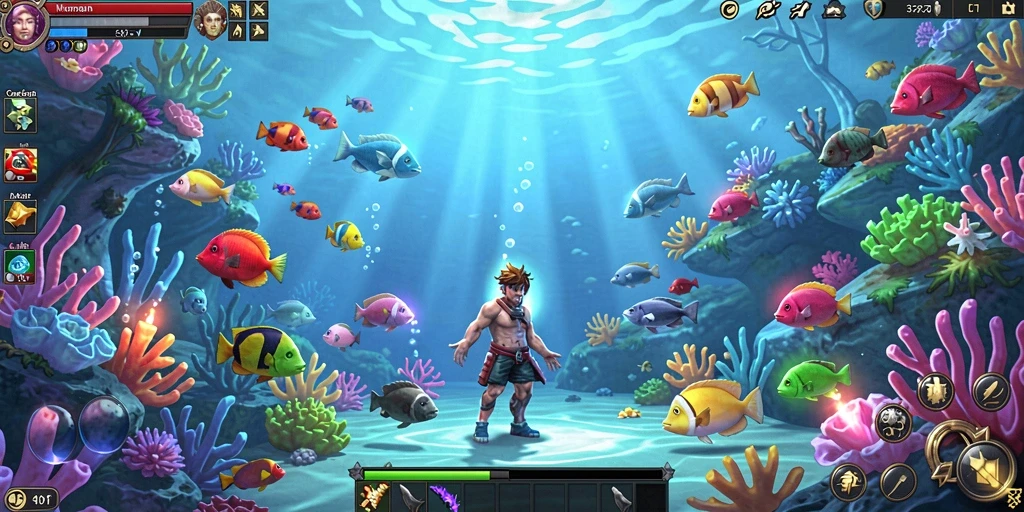 Momen seru dalam petualangan multiplayer.