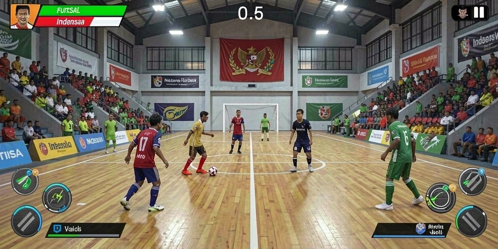 Mode multiplayer yang memungkinkan bermain bersama teman.