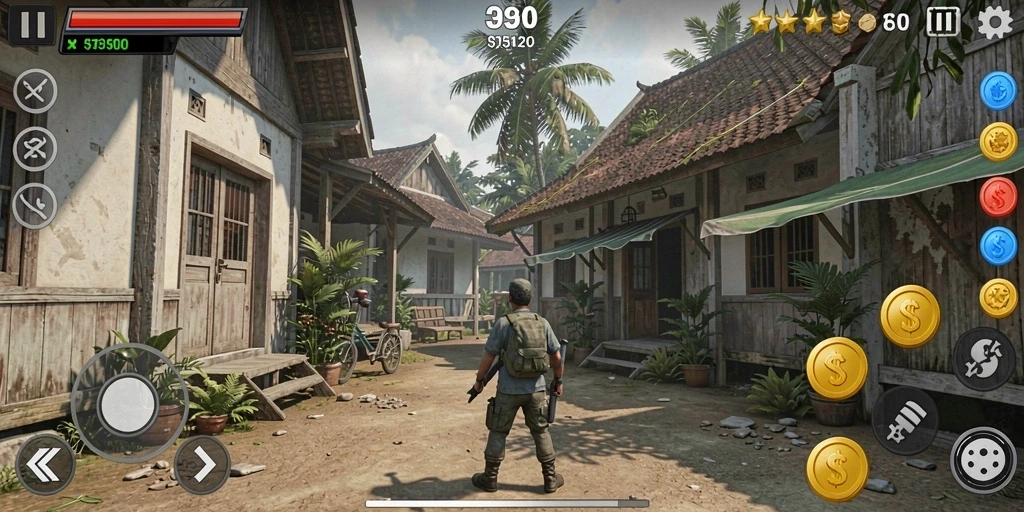 Gambar menyoroti fitur kustomisasi karakter yang beragam.