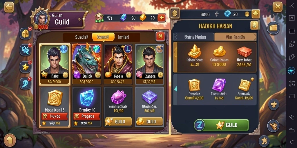 Fitur bonus menarik dalam setiap permainan.