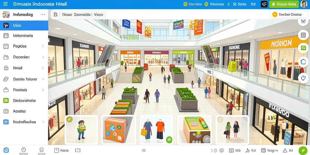 Screenshot 3 menunjukkan antarmuka permainan yang menarik.