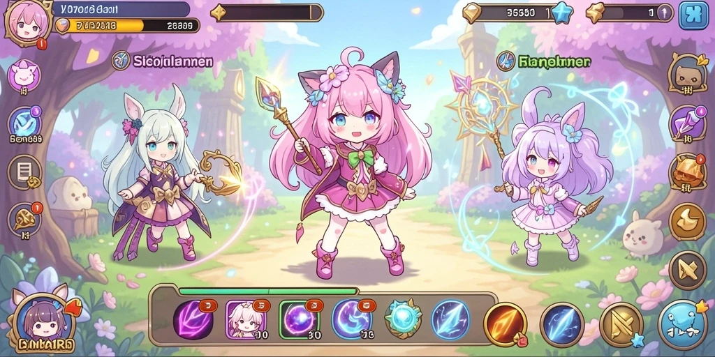 Fitur multiplayer yang memungkinkan bermain dengan teman.