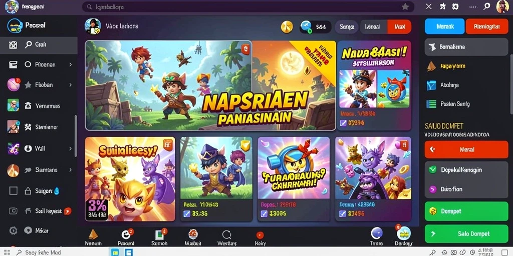 Kesempatan untuk memenangkan hadiah menarik setiap hari.